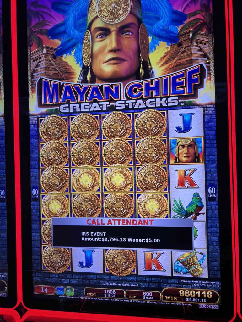 Mayan Chief Great Stacks- $9,796.18
