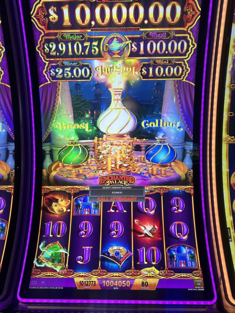 Mystery of the Lamp Enchanted Palace- $10,041.00