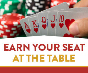 Earn your seat at the table with our qualifying poker tournaments