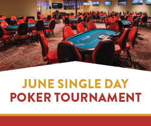 June Single Day Poker Tournament
