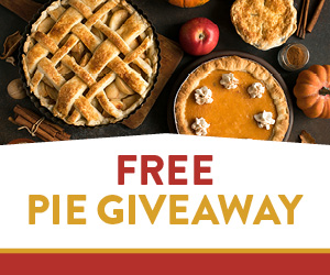 Free Pie Giveaway