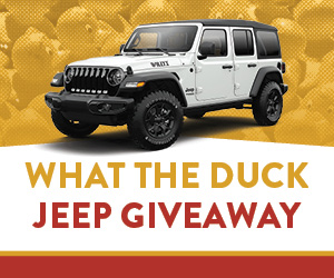 What the duck jeep giveaway